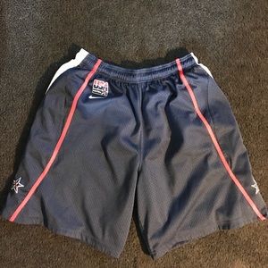 Team USA Nike basketball shorts